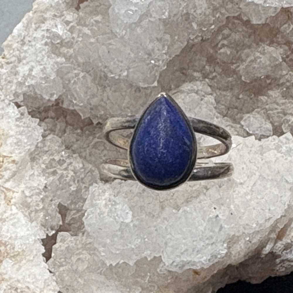Sterling Silver and Lapis Lazuli Ring